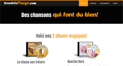 Desktop Screenshot of grandirenmusique.com