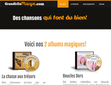 Tablet Screenshot of grandirenmusique.com